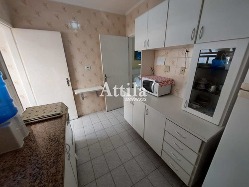 Imagem 13 de 14 de Apto (lado Praia), 3 Dorms., 1 Vaga, Churrasqueira, Enseada - V2849