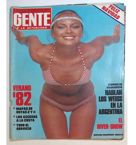 Revista Gente Y La Actualidad Año 17 N 857 24 Diciembre 1981