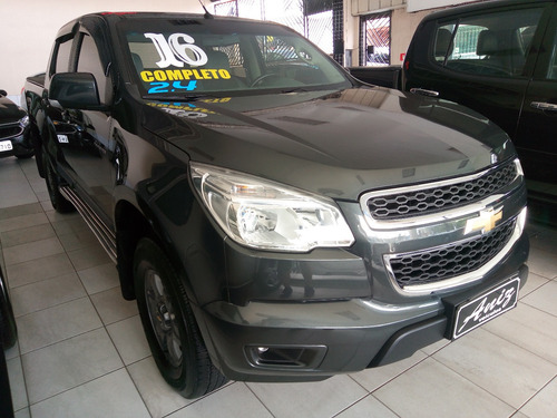 Gm S10 Advantage Cabine Dupla 2.4 Flex 2016 Muito Nova Cinza