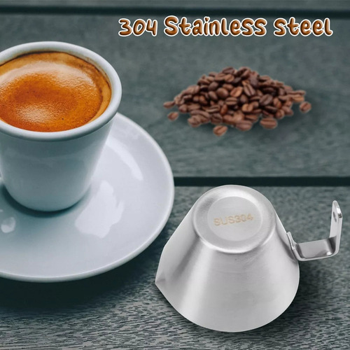 Bn Paquete De 2 Tazas De Café Espresso Mdoras Con Asa