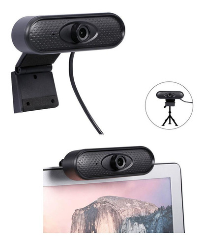 Câmera Rotativa Iptv Com Foco Automático De Webcam Com Micro