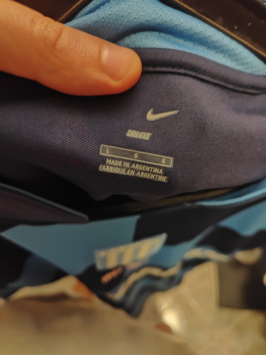 Camiseta De Racing Club Alternativa Nike Inmaculada (Usado)