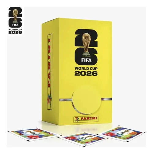 Dispenser Copa Do Mundo 2026 - 100 Envelopes /700 Figurinhas