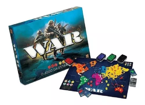 JOGO TABULEIRO MESA WAR 2 GROW ORIGINAL NOVO ESTRATÉGIA