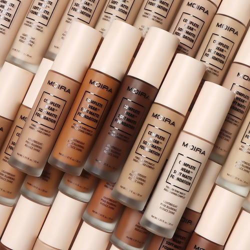 Base De Maquillaje Moira Cosmetics Soft Matte Foundation Tono 250c