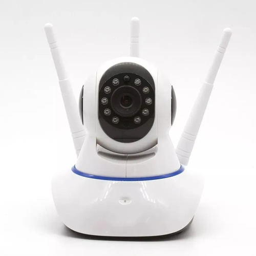 Câmera Segurança 3 Antenas Wifi 4ª Geração 1080 360° Graus