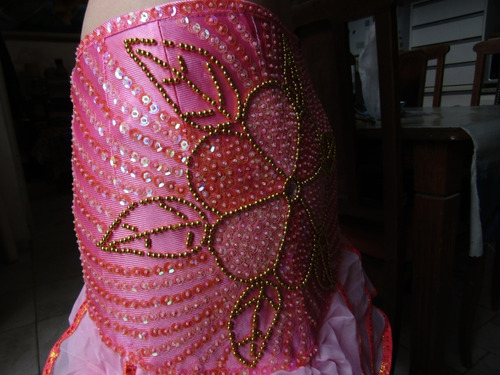 Traje De Danza Latina Salsa