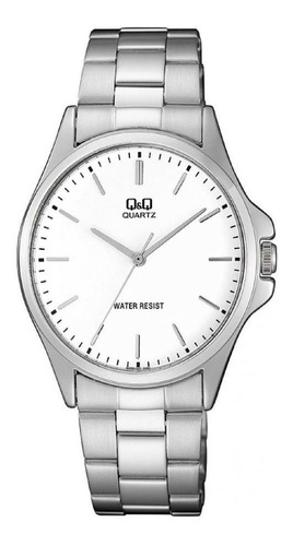 Reloj Q&q Qa06j201y Plateado Hombre