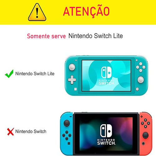 Capa Nintendo Switch Lite Case Proteção Shell Eva Vermelho