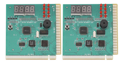 2 Tarjetas De Diagnóstico Pci De 4 Dígitos Para Pc, Placa Ba