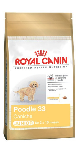 Royal Canin Perros Raza Caniche Poodle 33 Cachorro 2,5 Kg