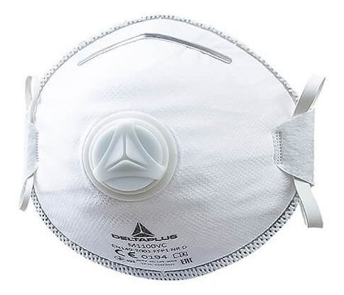 Mascarillas Ffp1 C/válvula - Caja X10u Delta Plus M1100vc
