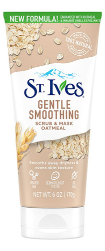 Exfoliante Facial St. Ives Gentle Smoothing Oatmeal 170g