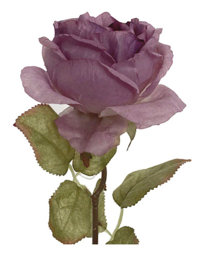 Decoración De Mesa Con Rosas Artificiales, Color Morado