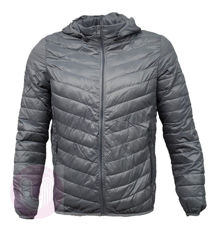 Campera Abrigo Hombre C/capucha Desmontable Ultralight ..!!!