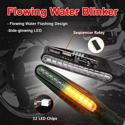 Intermitentes Led Par Motocicleta Universal