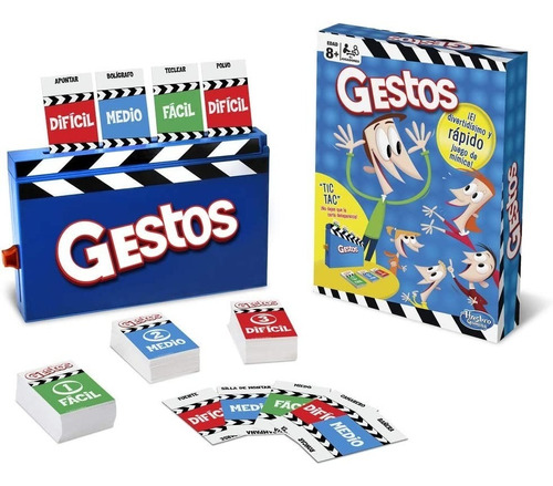 Juego De Mesa Hasbro Gaming Caras Y Gestos +8 Años