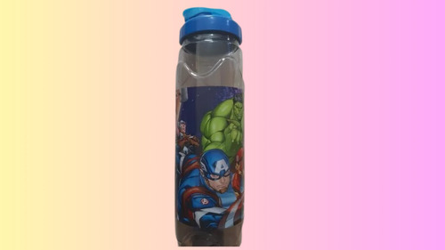 Termo Botella Cilindro Avengers
