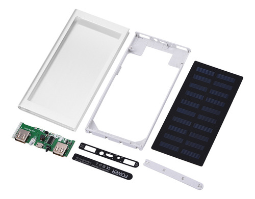 Energía Móvil Solar De Carga Rápida Portátil Dual Usb De 100