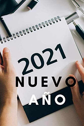 Año Nuevo: Libreta Del 2021 Llevar Todo Apuntado En Este Año