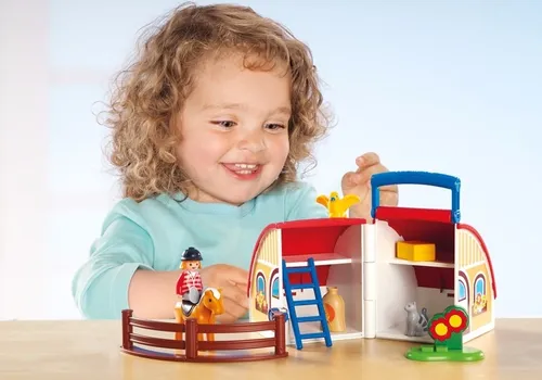 Playmobil 123 - 6778 - Granja Maletin - Mundo Manias