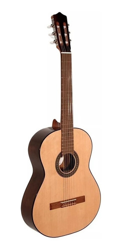Guitarra criolla clásica Fonseca 31  brillante para diestros