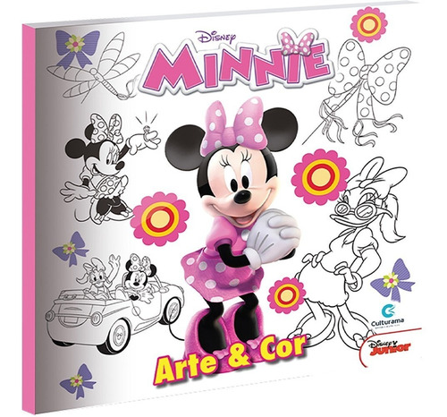 Imagem 1 de 1 de Livro Para Colorir Infantil Arte Minnie Editora E Pt 1 Un