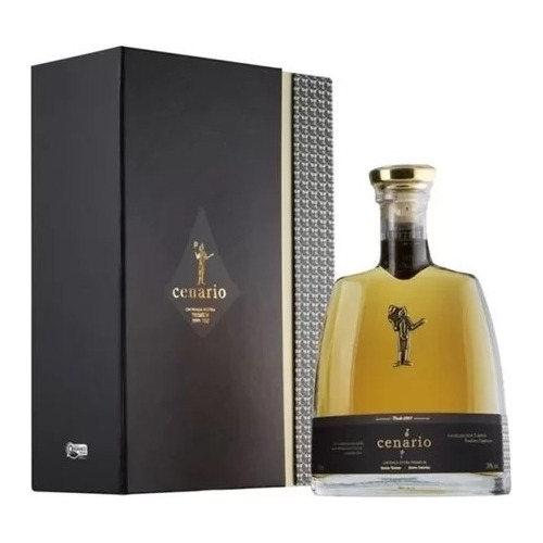 Kit Cachaça Velho Alambique Cenário Blend De Madeiras