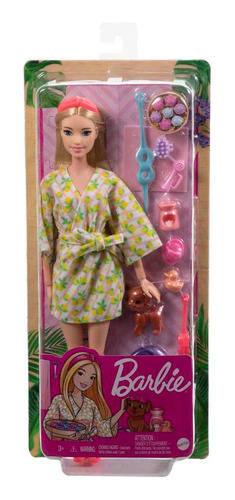Barbie Fashion & Beauty Muñeca Día De Spa
