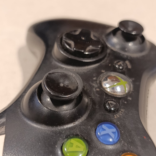 Joystick Xbox 360 Negro Original Microsoft Xbox 360 Negro (Usado)
