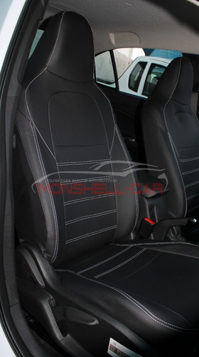 Capas Banco Couro Gm Novo Onix Hatch / Plus Sedan Turbo 2020