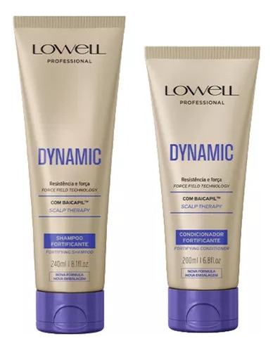 Kit Shampoo + Condicionador Dynamic Scalp Therapy Lowell