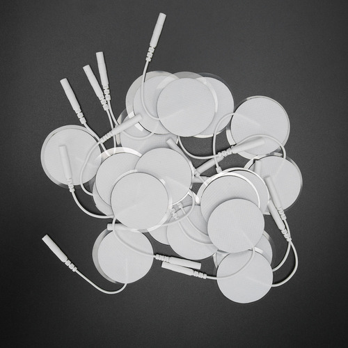 20 Unids/bolsa De Almohadillas De Electrodos Tens De 3 5 Cm