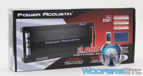 Power Acoustik Rz-dspb Amplificador Canal Max