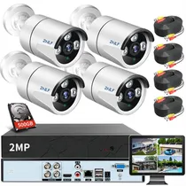 Comprar 2nlf® Kit De Camaras Videovigilancia Cctv Hd 2mp Dvr 500gb
