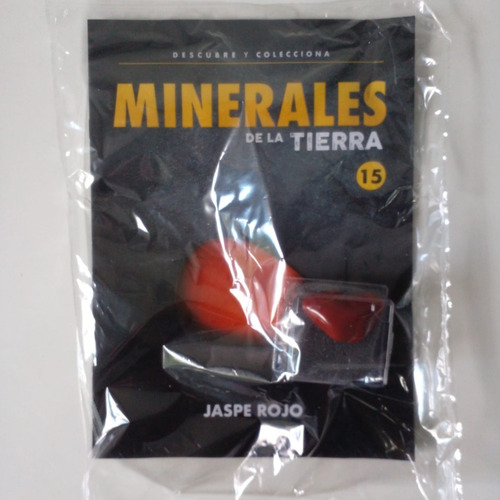 Revista + Minerales De La Tierra, Entrega N 15. Jaspe Rojo.
