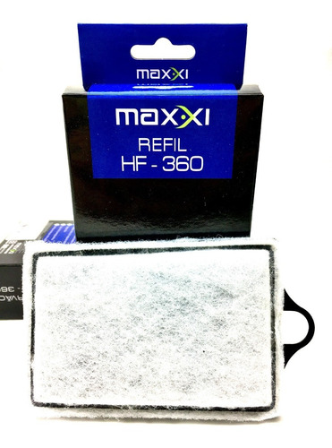 Refil Cartucho Filtro Externo Maxxi Hf-360 Cb Peça Reposição