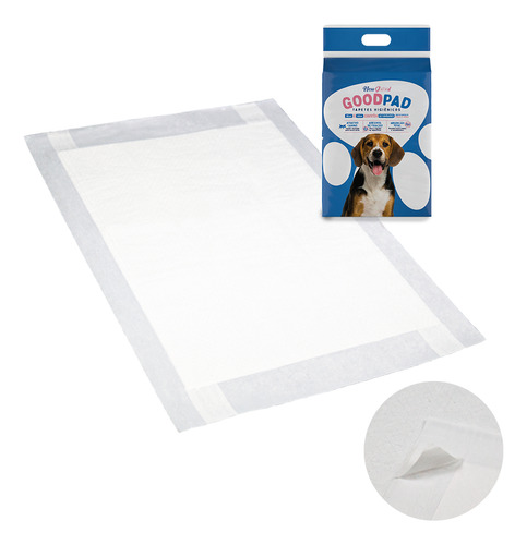 Tapete Higiênico Para Cães Good Pad 80x60 C/ 30 Un Original