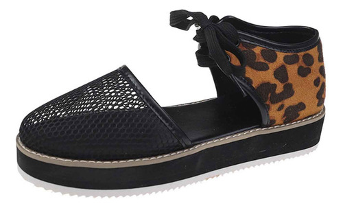 Sandalias Casuales Transpirables Para Mujer, Tela De Malla C