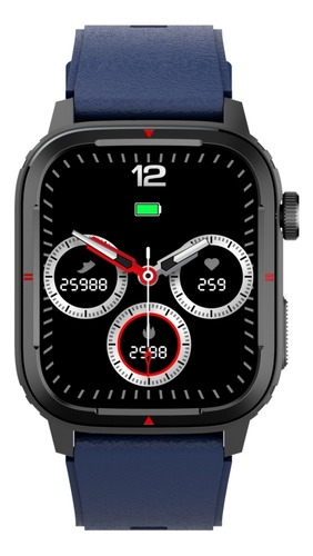 Reloj Inteligente Negro Q25 Con Pantalla Tft Hd De 1.7 Pulga