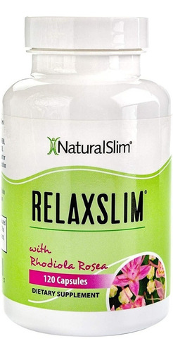 Relaxslim Con Rhodiola Rosea Suplemento Natural 120 Cap