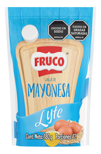 Salsa Fruco Mayonesa Light X 200 Gr