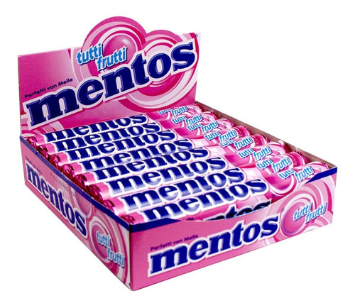 Caramelos Mentos Pack X 12un - Cioccolato Tienda De Dulces