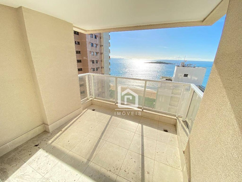 Ed. Praia Bonita: 2 Quartos Com 2 Vagas Na Quadra Da Praia E Com Vista Eterna Para O Mar! - Ap0393