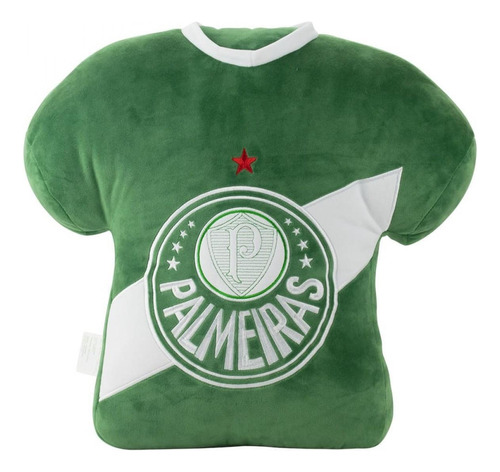 Almofada Decorativa Camisa Time 40x17x45cm - Palmeiras