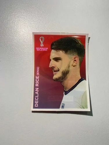 Estampa Declan Rice Individual Coca-cola Qatar 2022