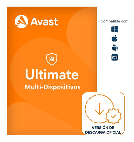 Avast Ultimate Antivirus | 10 Dispositivos | 2 Años Licencia