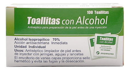 Toallitas Con Alcohol