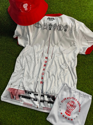 Combo Camiseta De Huracan + Piluso + Bolso + Envio Gratis