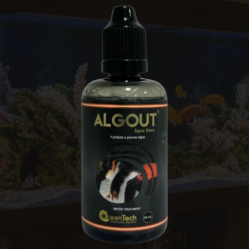 Algout Anti Algas Oceantech 50ml Lago Aquário